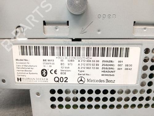 Bilradio MERCEDES-BENZ E-CLASS (W212) E 220 CDI / BlueTEC (212.001, 212.002) | BP27179627E6 