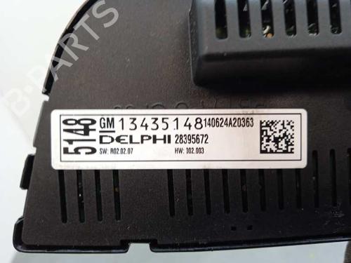 Climate control OPEL ASTRA J (P10)  | BP16053118I5 