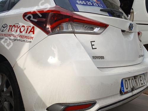 Rear bumper TOYOTA AURIS (_E18_) 1.8 Hybrid (ZWE186_, ZWE186R) | BP28297140C8 