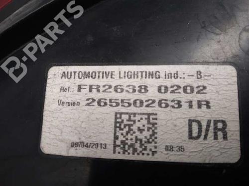 Right taillight RENAULT CLIO IV (BH_) 0.9 TCe 90 (BHNF, BHMA, BHMH, BHJK, BHJR) | BP11956997C35 