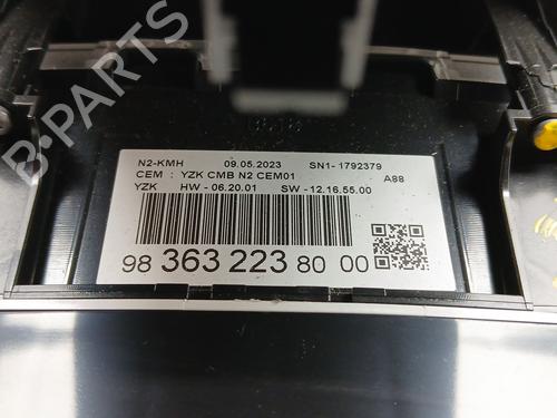 Instrument cluster CITROËN C3 AIRCROSS II (2R_, 2C_) 1.2 PureTech 110 (2RHNZB, 2RHNZW, 2RHNPX, 2RHNPJ) | BP29917743C47