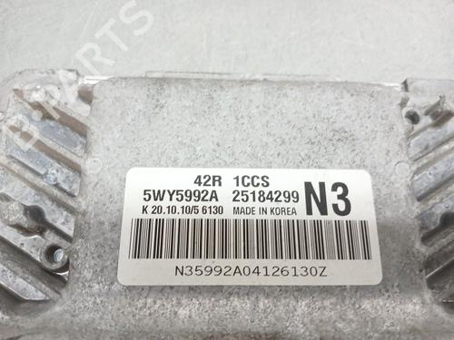 Engine control unit (ECU) CHEVROLET AVEO / KALOS Hatchback (T250, T255) 1.2 | BP40458368M57 - Image 3