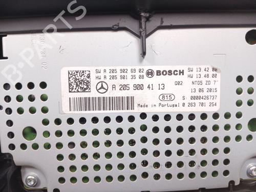 Display monitor MERCEDES-BENZ C-CLASS (W205) C 200 BlueTEC / d (205.037) | BP19155054C48 