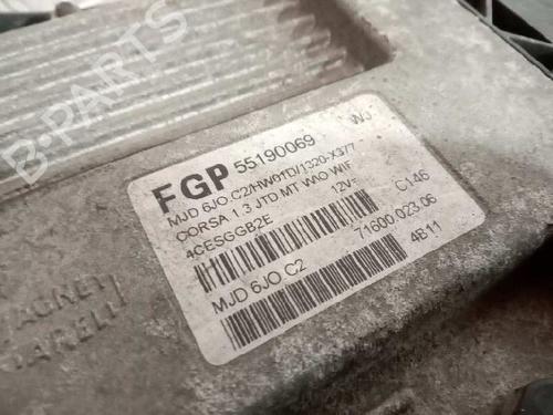 Computer motormanagement OPEL CORSA C (X01) [2000-2009]  16336065