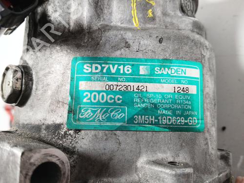 AC compressor MAZDA 3 Saloon (BK) 1.6 DI Turbo (BK12Y) | BP31160019M34 