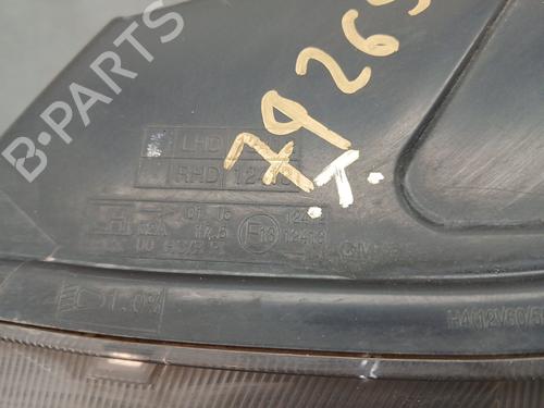 Left headlight CHEVROLET CRUZE (J300)  | BP23093182C28 