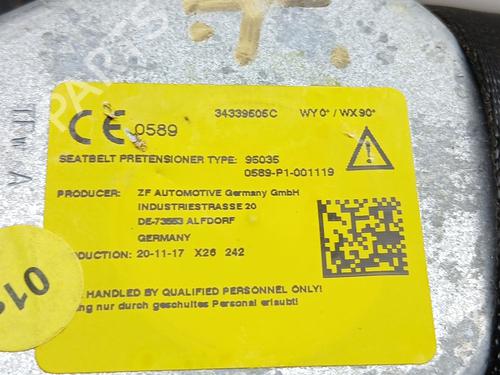 Rear left seatbelt CUPRA FORMENTOR (KM7, KMP) 1.5 TSI | BP33794287I29 - Image 5