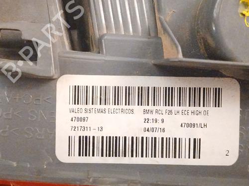 Left taillight BMW X3 (F25)  | BP21769581C34 