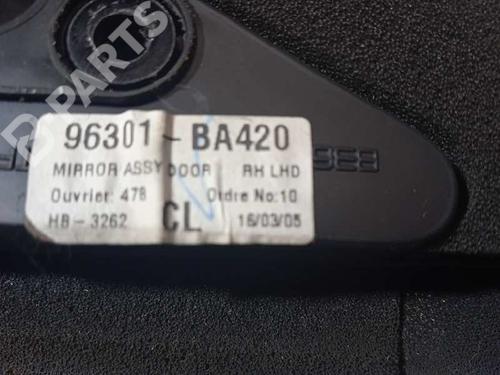 Right mirror NISSAN PRIMERA Hatchback (P12)  | BP8408702C27 