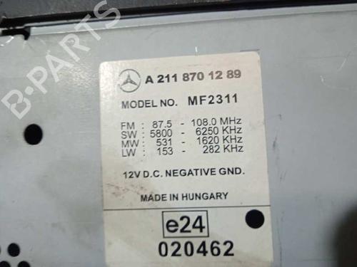 Radio MERCEDES-BENZ E-CLASS (W211)  | BP12217616E6 