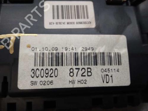 Instrument cluster VW PASSAT B6 (3C2)  | BP17662190C47 