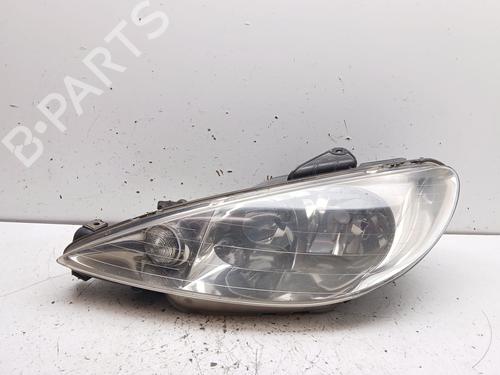 Used Left headlight Left headlight PEUGEOT 206 Hatchback (2A/C) 1.6 16V (109 hp) 34734178 34734178