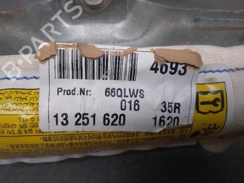 Right curtain airbag OPEL ASTRA J (P10)  | BP13019376C12 