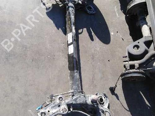 Rear axle PEUGEOT 208 I (CA_, CC_) 1.6 HDi / BlueHDi 75 1607197280 | TAMBOR | 4T | ABS