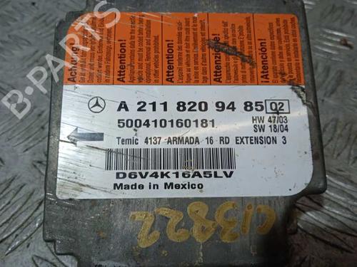 ECU airbags MERCEDES-BENZ E-CLASS (W211)  | BP13238137M53 