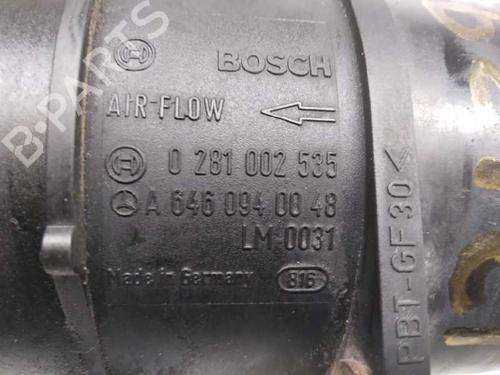 Mass air flow sensor MERCEDES-BENZ C-CLASS Coupe (CL203)  | BP8637229M95 