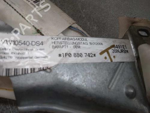 Right curtain airbag SEAT LEON (1P1)  | BP17948734C12 