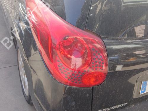 Used Left taillight PEUGEOT 207 SW (WK_) 1.4 16V (95 hp) 28316155