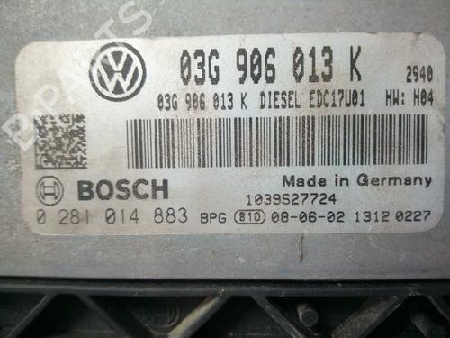 Engine control unit (ECU) SEAT IBIZA IV (6J5, 6P1)  | BP18038202M57 