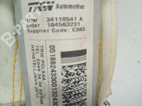 Left curtain airbag FIAT 500 (312_) 1.3 D Multijet (312AXB1A) | BP9307399C11 
