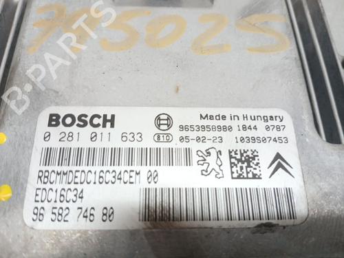 Engine control unit (ECU) PEUGEOT 407 (6D_) 1.6 HDi 110 (6D9HZC, 6D9HYC) | BP40458286M57 - Image 3