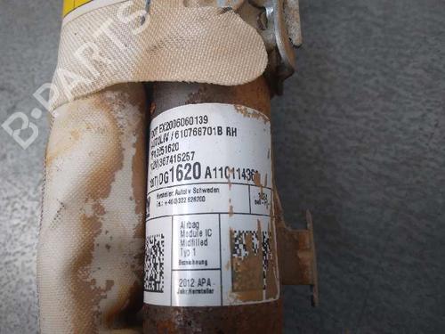 Right curtain airbag OPEL ASTRA J (P10)  | BP13019376C12 