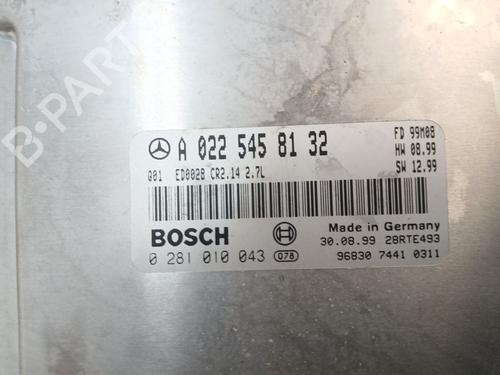 Engine control unit (ECU) MERCEDES-BENZ E-CLASS (W210) E 270 CDI (210.016) | BP38073129M57 - Image 5