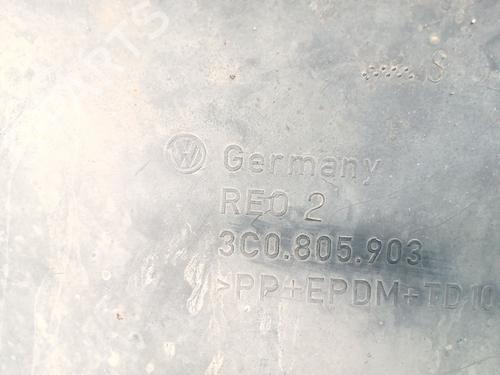 Front bumper VW PASSAT B6 (3C2) 2.0 TDI 16V | BP30504904C7 