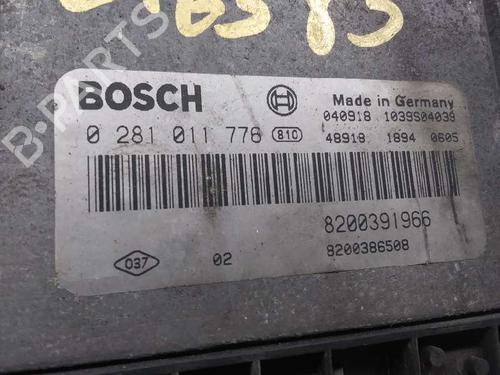 Engine control unit (ECU) RENAULT MEGANE II (BM0/1_, CM0/1_) 1.9 dCi (BM0G, CM0G) | BP17836581M57 