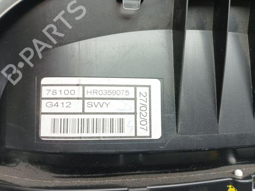 Instrument cluster HONDA CR-V III (RE_) 2.2 i-CTDi 4WD (RE6) | BP30962216C47