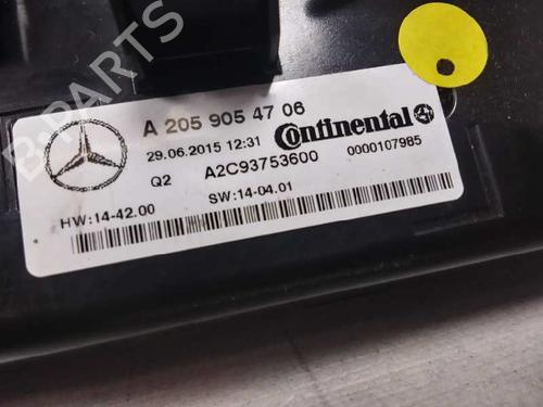 Climate control MERCEDES-BENZ C-CLASS (W205) C 200 BlueTEC / d (205.037) | BP19155072I5 