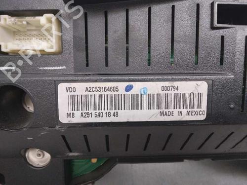 Instrument cluster MERCEDES-BENZ R-CLASS (W251, V251)  | BP13421181C47 