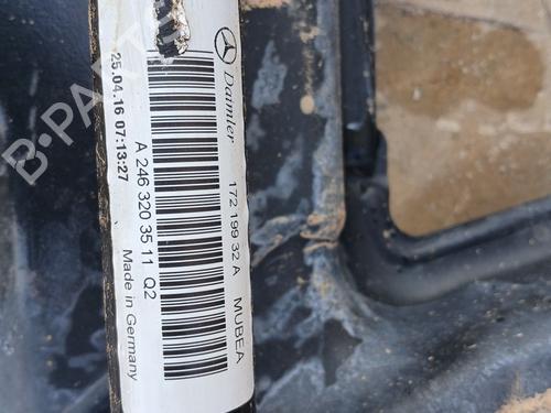 Subframe MERCEDES-BENZ GLA-CLASS (X156) GLA 200 CDI / d (156.908) | BP25781702M9 