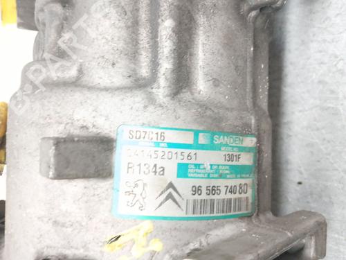 AC compressor PEUGEOT 407 (6D_) 2.0 HDi 135 (6DRHRH, 6DRHRE, 6DRHRG, 6DRHRJ) | BP31911153M34
