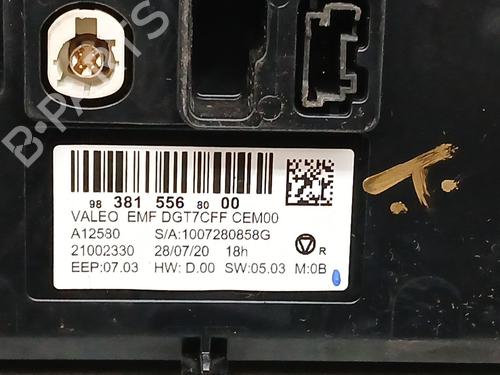 Display monitor PEUGEOT 308 II (LB_, LP_, LW_, LH_, L3_) 1.5 BlueHDi 130 | BP28214663C48 