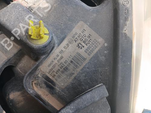 Left headlight PEUGEOT 207 (WA_, WC_) 1.4 HDi | BP29627312C28
