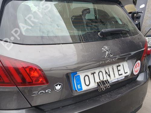 Tailgate PEUGEOT 308 II (LB_, LP_, LW_, LH_, L3_) 1.5 BlueHDi 130 | BP28214655C6 