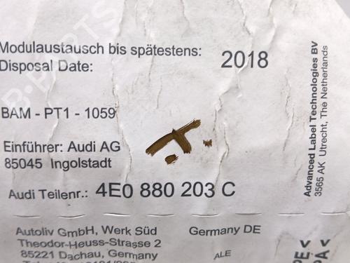 Passenger airbag AUDI A8 D3 (4E2, 4E8) 3.7 quattro | BP28216310C10 