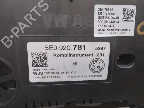 Instrument cluster SKODA OCTAVIA III Combi (5E5, 5E6) 2.0 TDI | BP15651862C47 