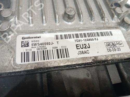 Engine control unit (ECU) FORD MONDEO IV (BA7)  | BP22752840M57 