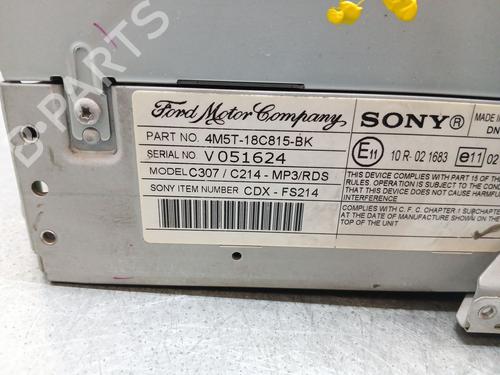 Radio FORD C-MAX (DM2) 1.6 TDCi | BP38621484E6 - Image 3