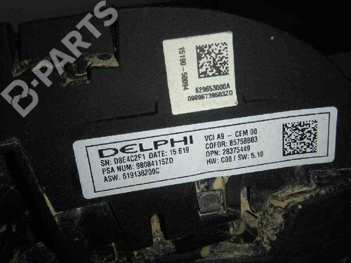 Steering wheel PEUGEOT 208 I (CA_, CC_) 1.6 HDi / BlueHDi 75 | BP4620126C49 