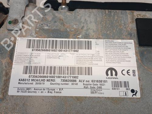 Airbag Kit FIAT 500 (312_) 1.2 (312AXA1A) | BP23148086C86 