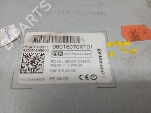 Radio CITROËN C3 II (SC_)  | BP13252446E6 