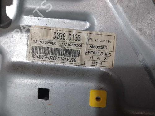 Front right window mechanism KIA CERATO I Saloon (LD) 1.5 CRDi | BP2383069C23
