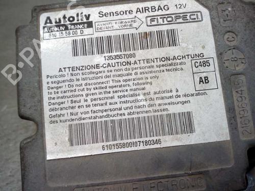 ECU airbags FIAT FIORINO Box Body/MPV (225_) 1.3 D Multijet (225BXD1A, 225BXB1A, 225BXB11) | BP16456267M53 