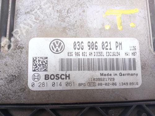 Engine control unit (ECU) VW GOLF V (1K1) 1.9 TDI | BP30830213M57