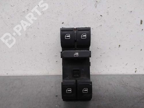 Used Left front window switch SKODA SUPERB II Estate (3T5) 2.0 TDI 16V (140 hp) 10228268