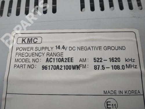 Radio KIA PRO CEE'D (JD)  | BP11935981E6 