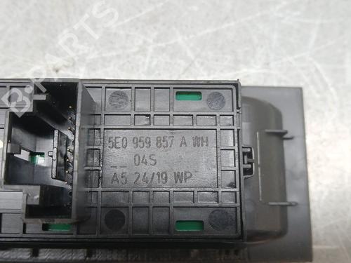 Left front window switch SKODA OCTAVIA III Combi (5E5, 5E6) 1.5 TSI G-TEC | BP34156489I27  - Image 5